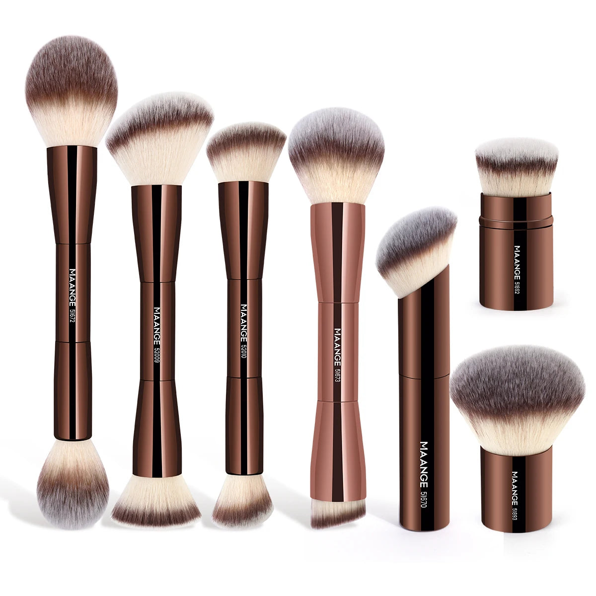 MAANGE Double-Ended Makeup Brush