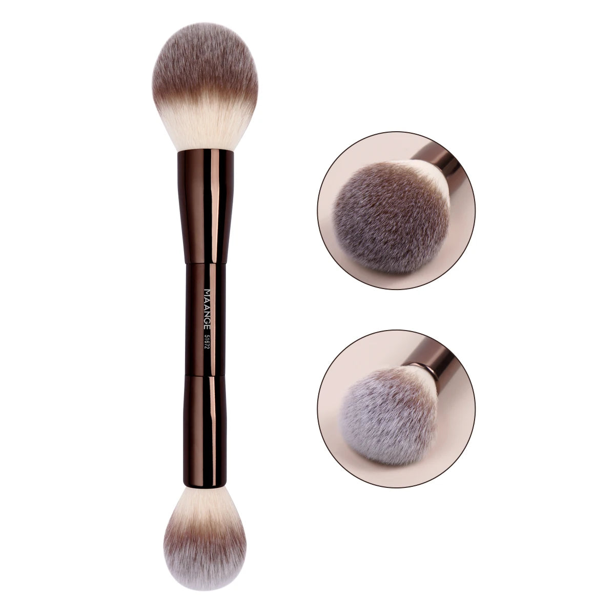 MAANGE Double-Ended Makeup Brush